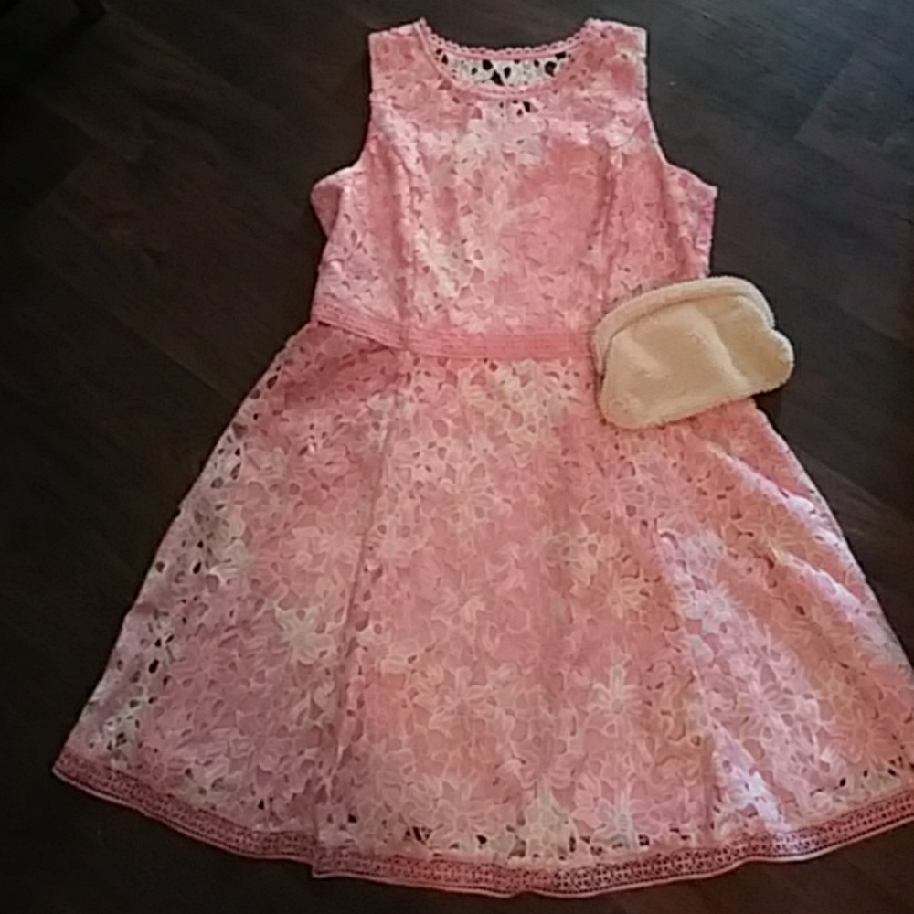 Issac Mizrahi Lace Dress